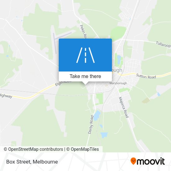 Box Street map