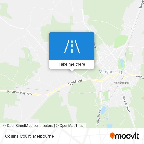 Collins Court map