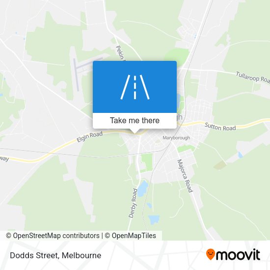 Dodds Street map