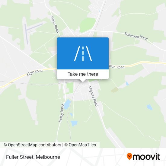 Fuller Street map
