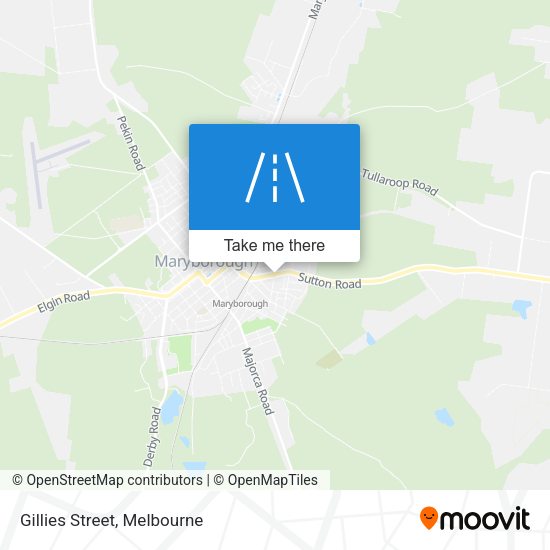 Gillies Street map