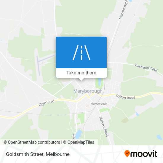 Goldsmith Street map
