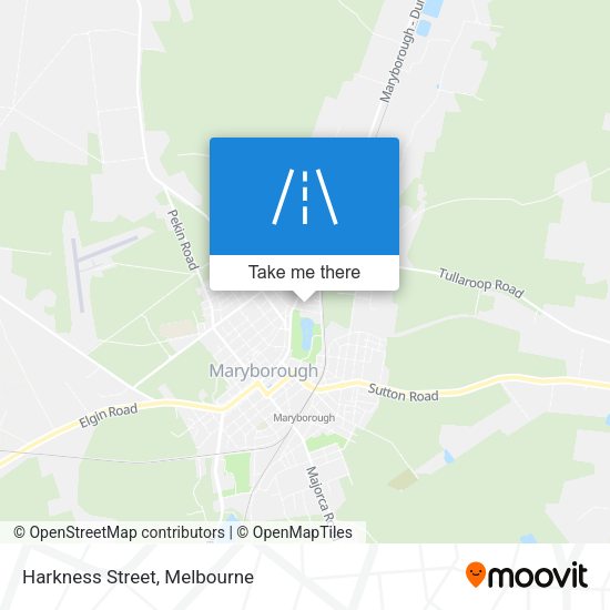 Harkness Street map