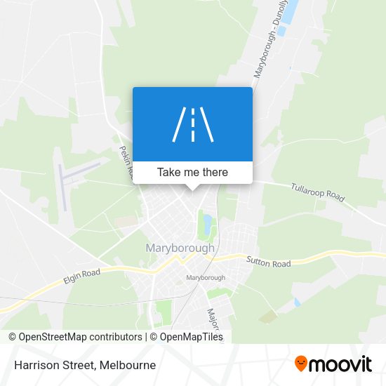 Harrison Street map