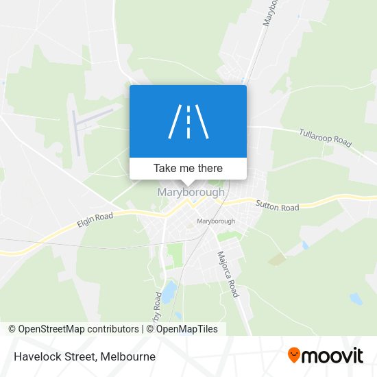 Havelock Street map