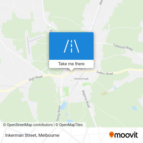 Inkerman Street map