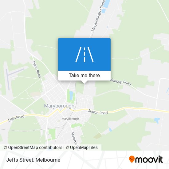 Jeffs Street map