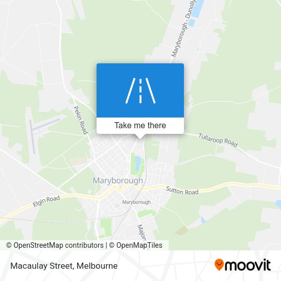 Macaulay Street map