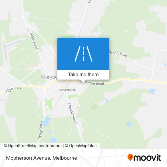 Mcpherson Avenue map