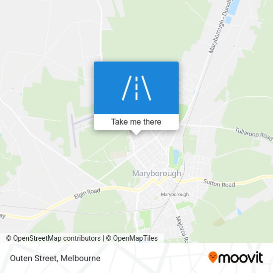 Outen Street map