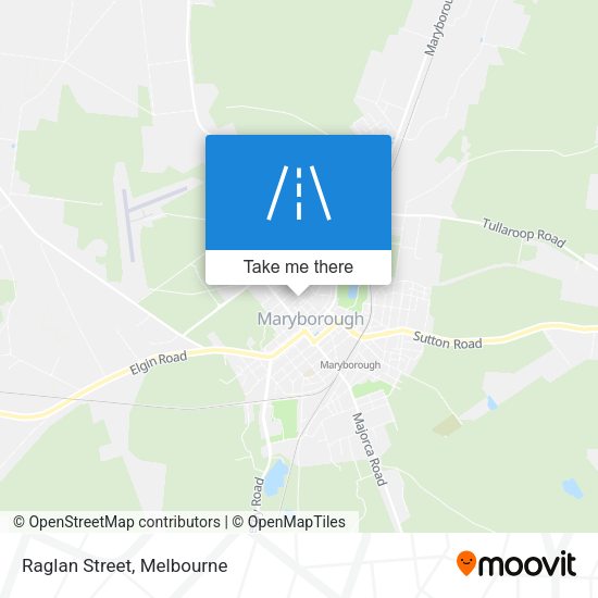 Raglan Street map