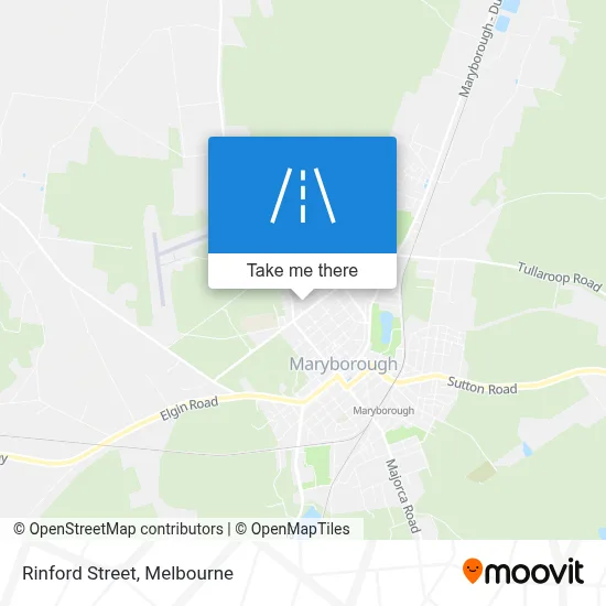 Mapa Rinford Street