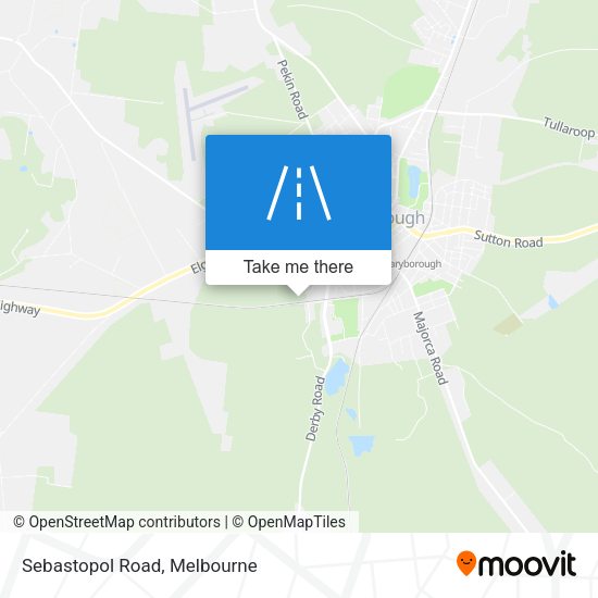 Sebastopol Road map