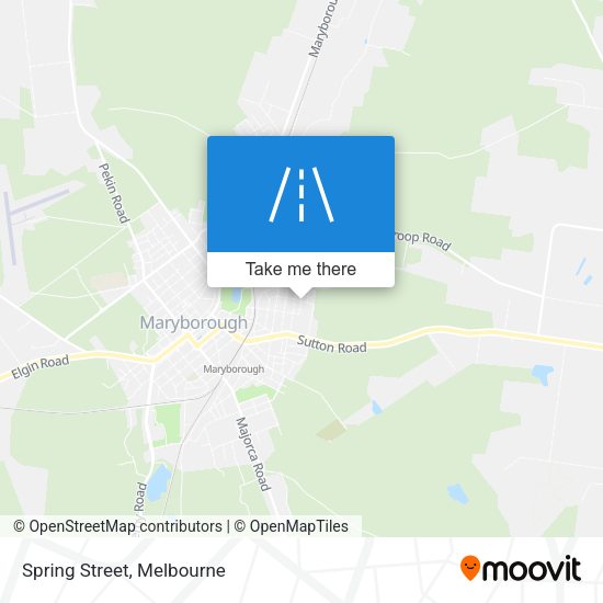 Spring Street map
