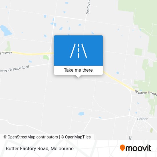 Butter Factory Road map