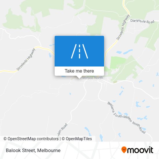 Balook Street map