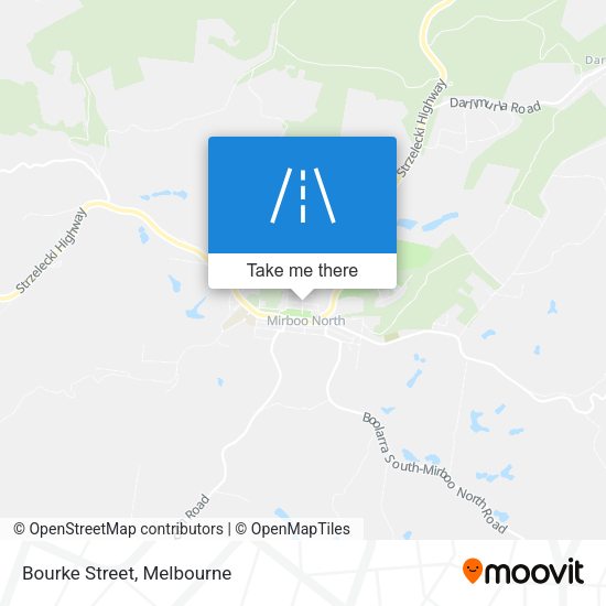 Bourke Street map