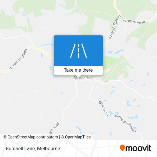 Burchell Lane map
