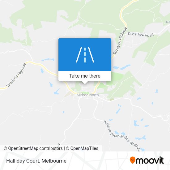 Halliday Court map