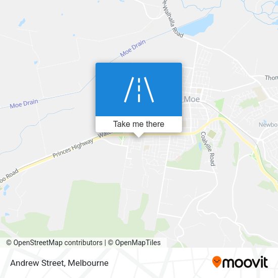 Andrew Street map
