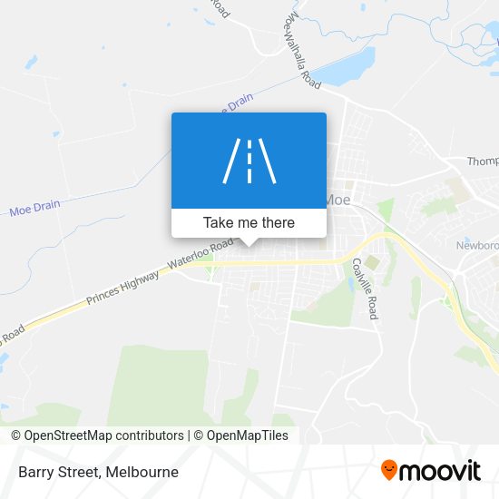 Barry Street map