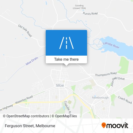 Ferguson Street map