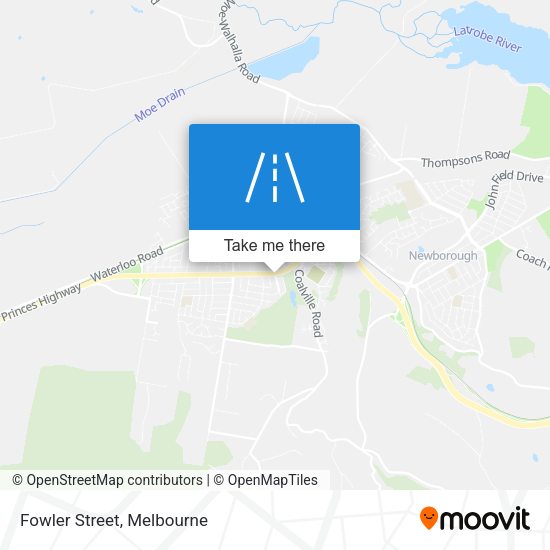 Fowler Street map