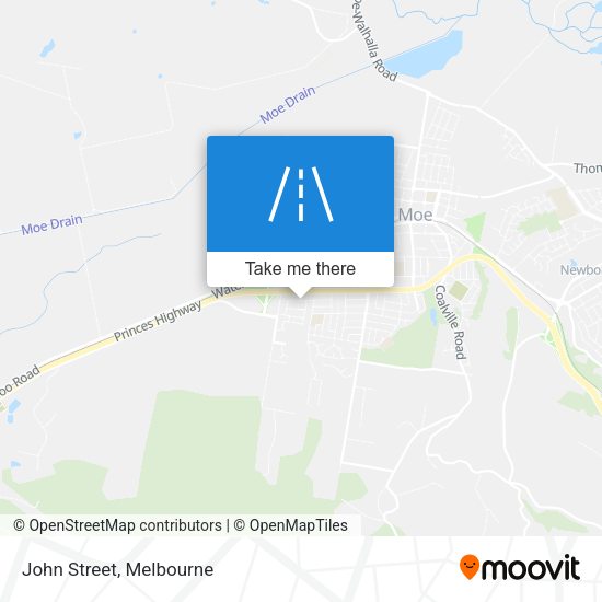 John Street map