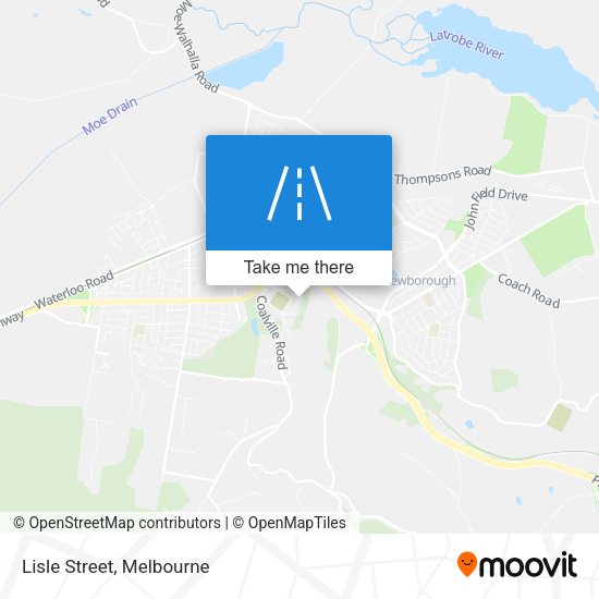 Lisle Street map