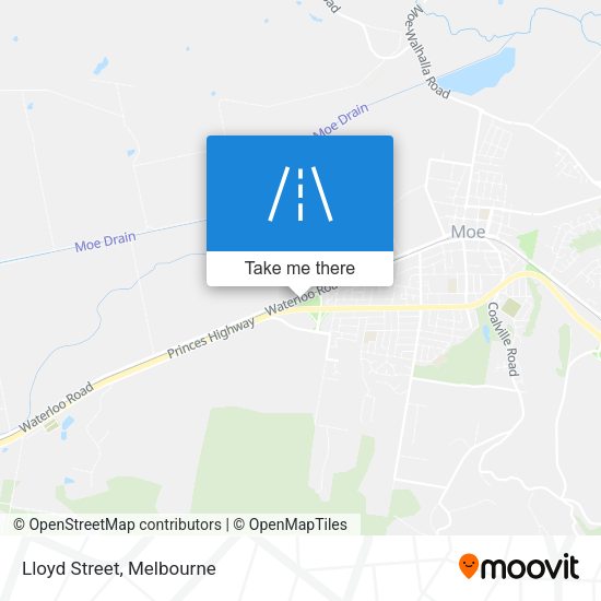 Lloyd Street map