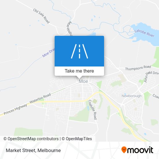 Market Street map