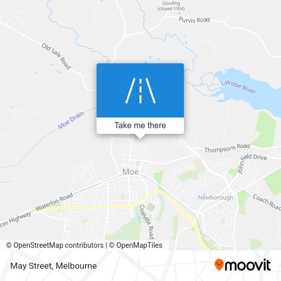 May Street map