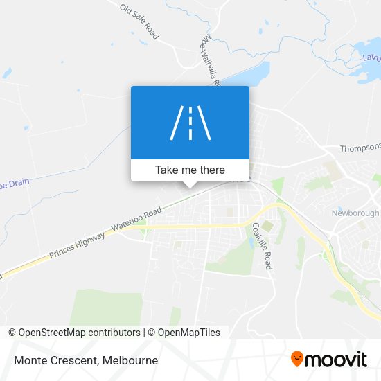 Monte Crescent map