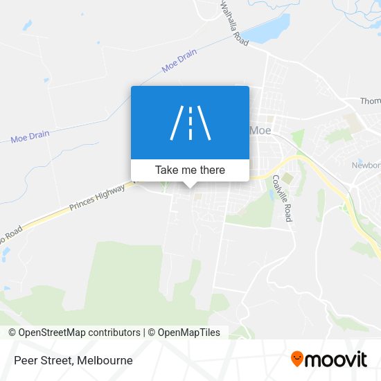 Peer Street map