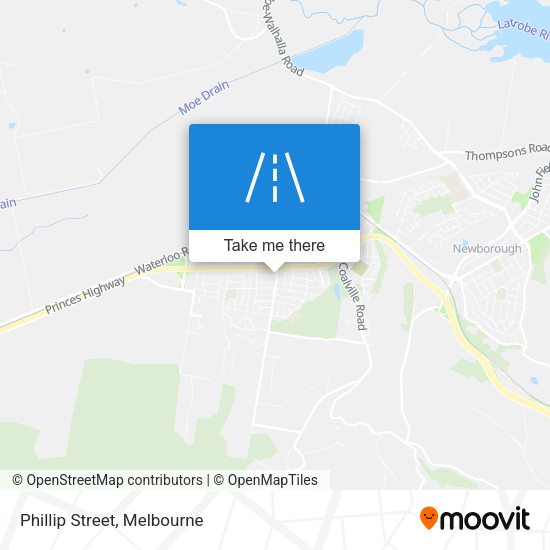 Phillip Street map