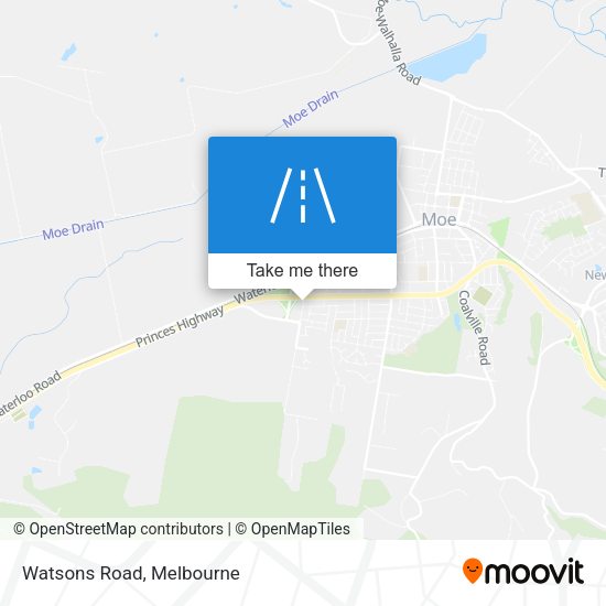 Watsons Road map
