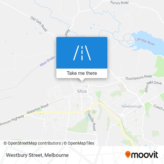 Westbury Street map