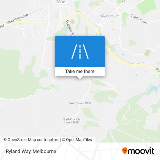 Ryland Way map