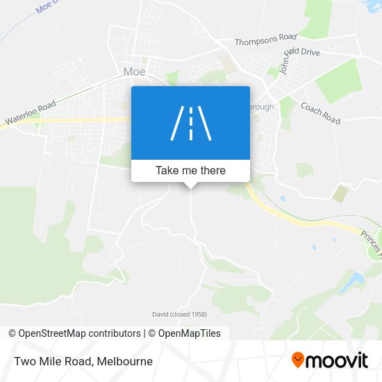 Two Mile Road map
