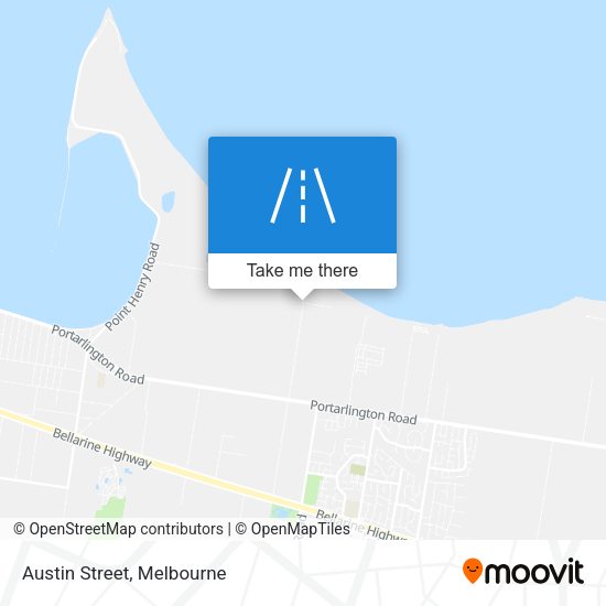 Austin Street map