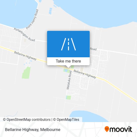 Bellarine Highway map