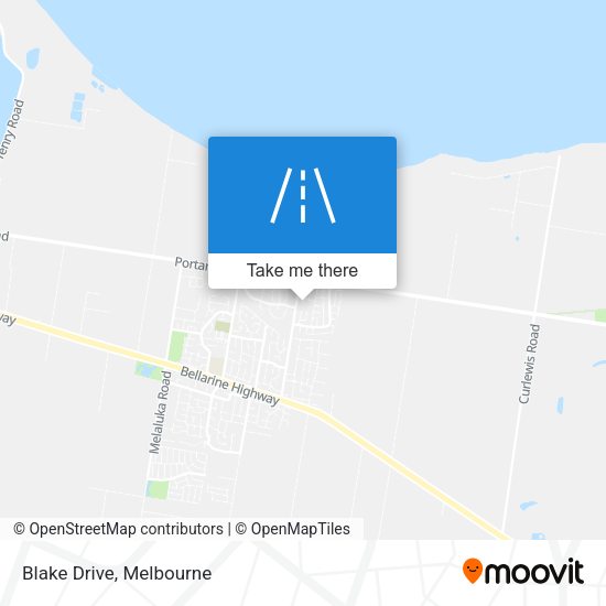 Blake Drive map