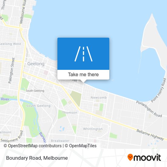 Boundary Road map