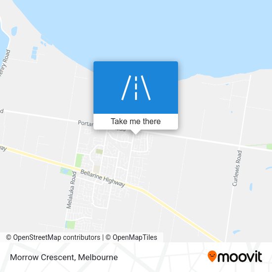 Morrow Crescent map