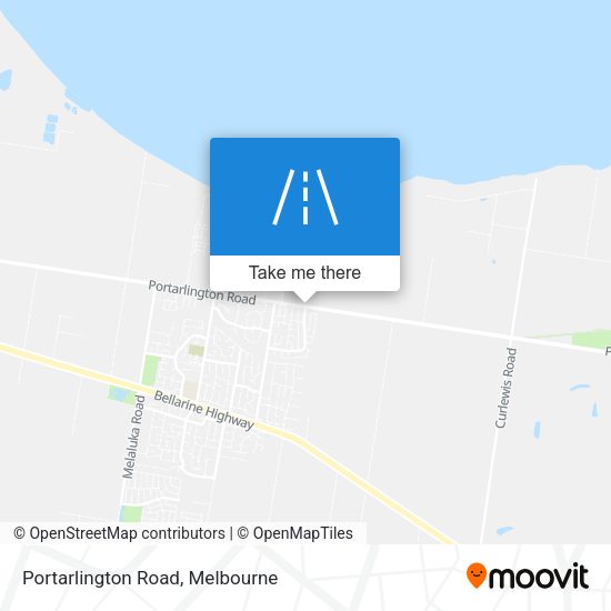 Portarlington Road map
