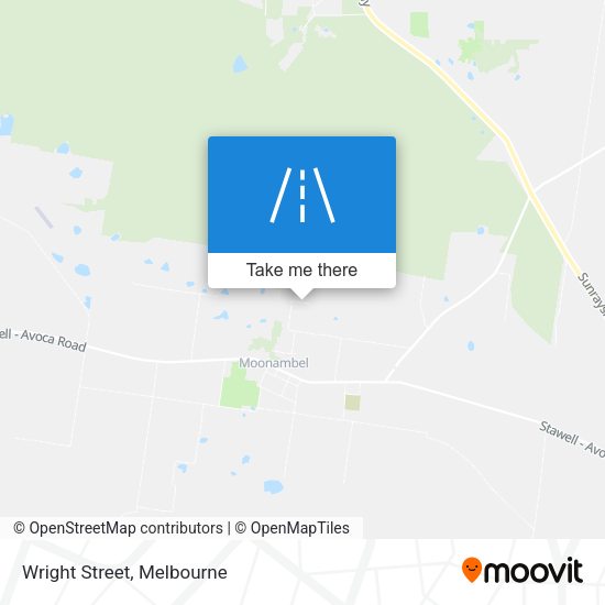 Wright Street map
