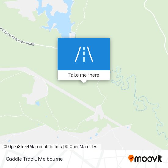 Saddle Track map