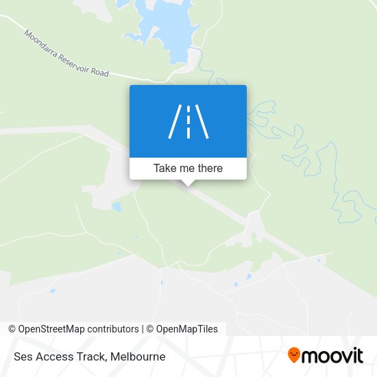 Ses Access Track map
