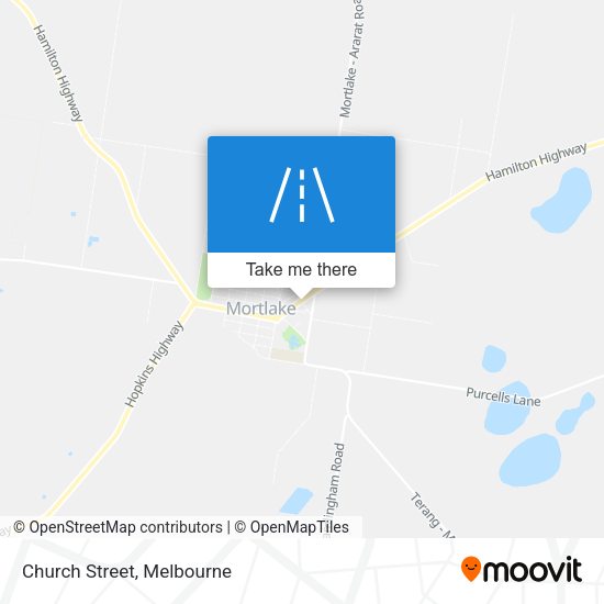 Church Street map