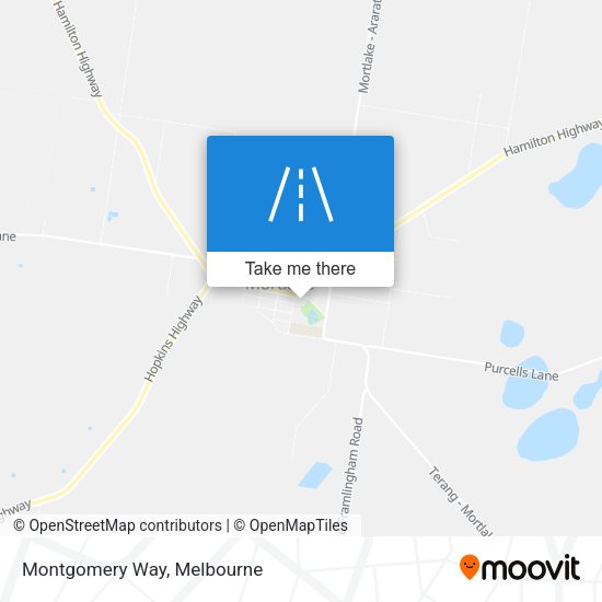 Montgomery Way map